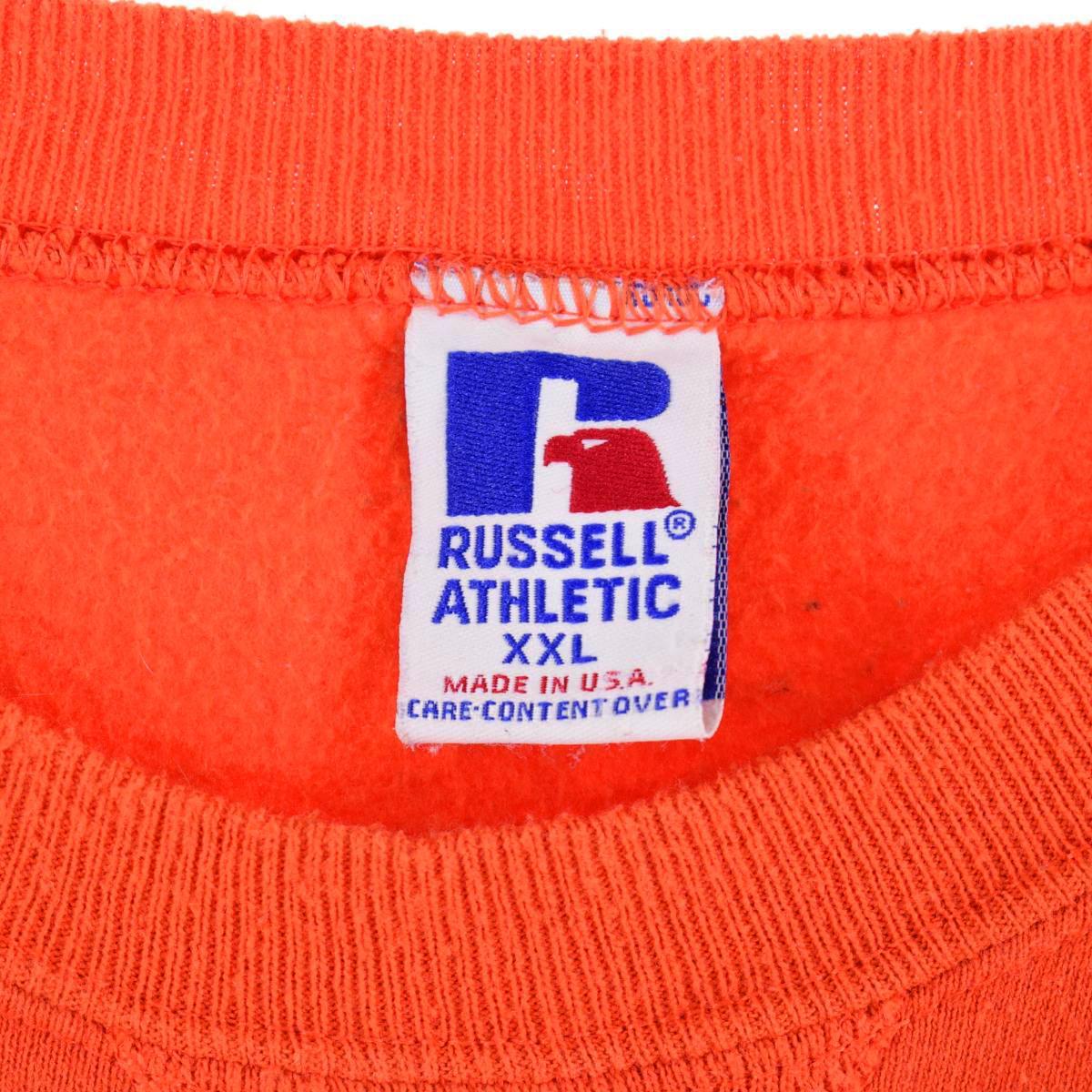 古着 90年代 ラッセル Russell カレッジスウェットシャツ トレーナー USA製 メンズXXL ヴィンテージ /eaa300924_画像3