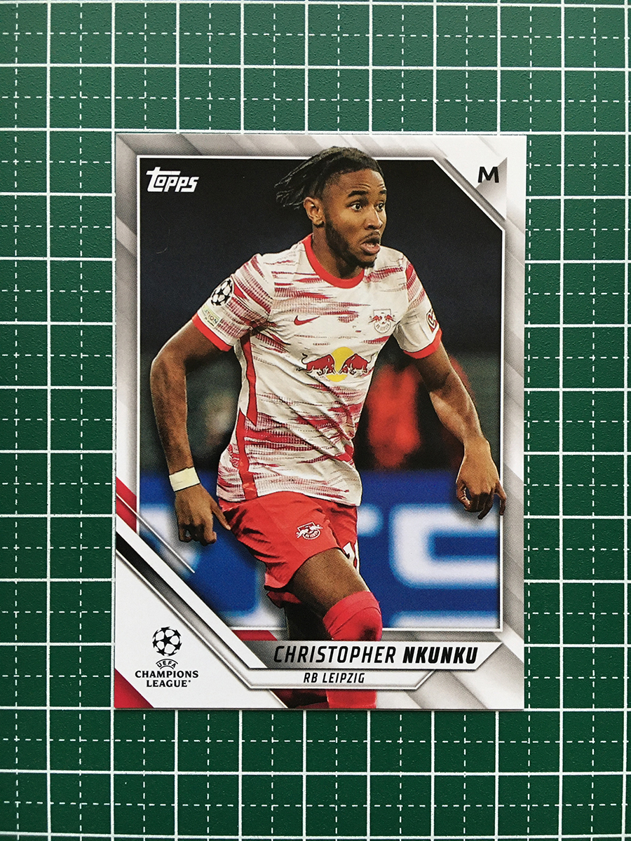 ★TOPPS 2021-22 UEFA CHAMPIONS LEAGUE #2 CHRISTOPHER NKUNKU［RB LEIPZIG］ベースカード「BASE」★_画像1