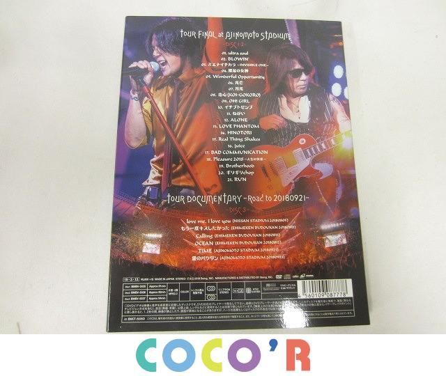 人気を誇る B'z LIVE-GYM Pleasure 2018 HINOTORI DVD econet.bi