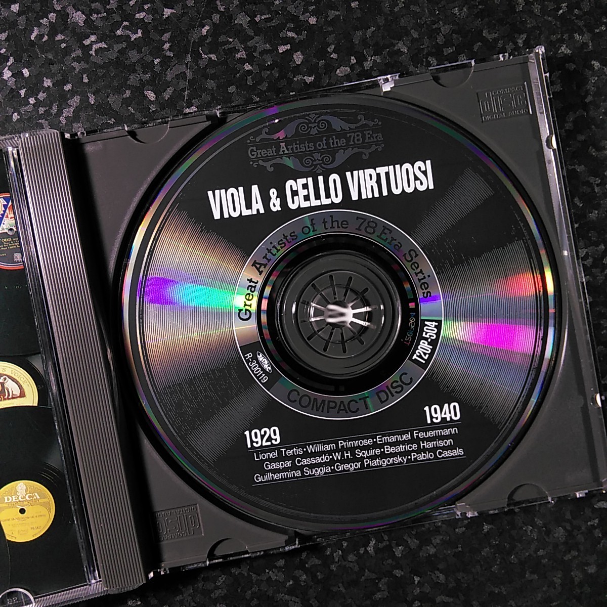 a（国内盤）ヴィオラ／チェロの巨匠達　ターティスからフォイアマンまで、9人の名手　Viola & Cello Virtuosi_画像3