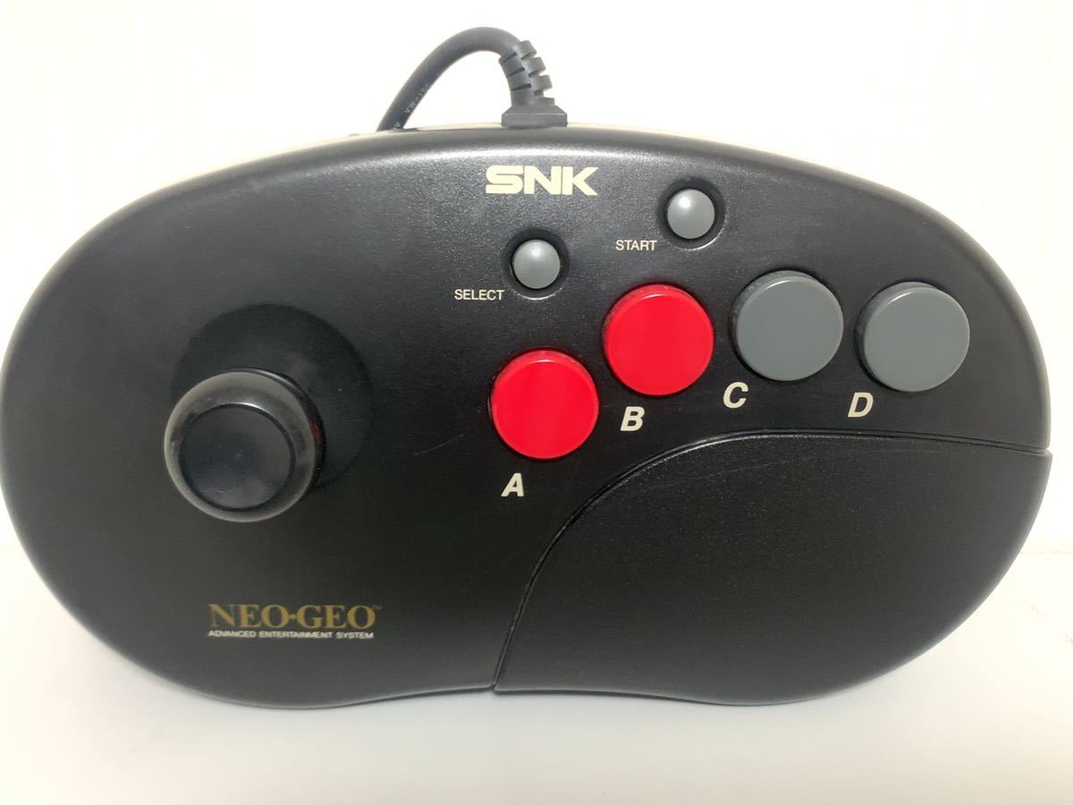 1円スタート SNK NEO・GEO ネオジオCD コントローラープロ アーケードスティック 動作未確認の画像3