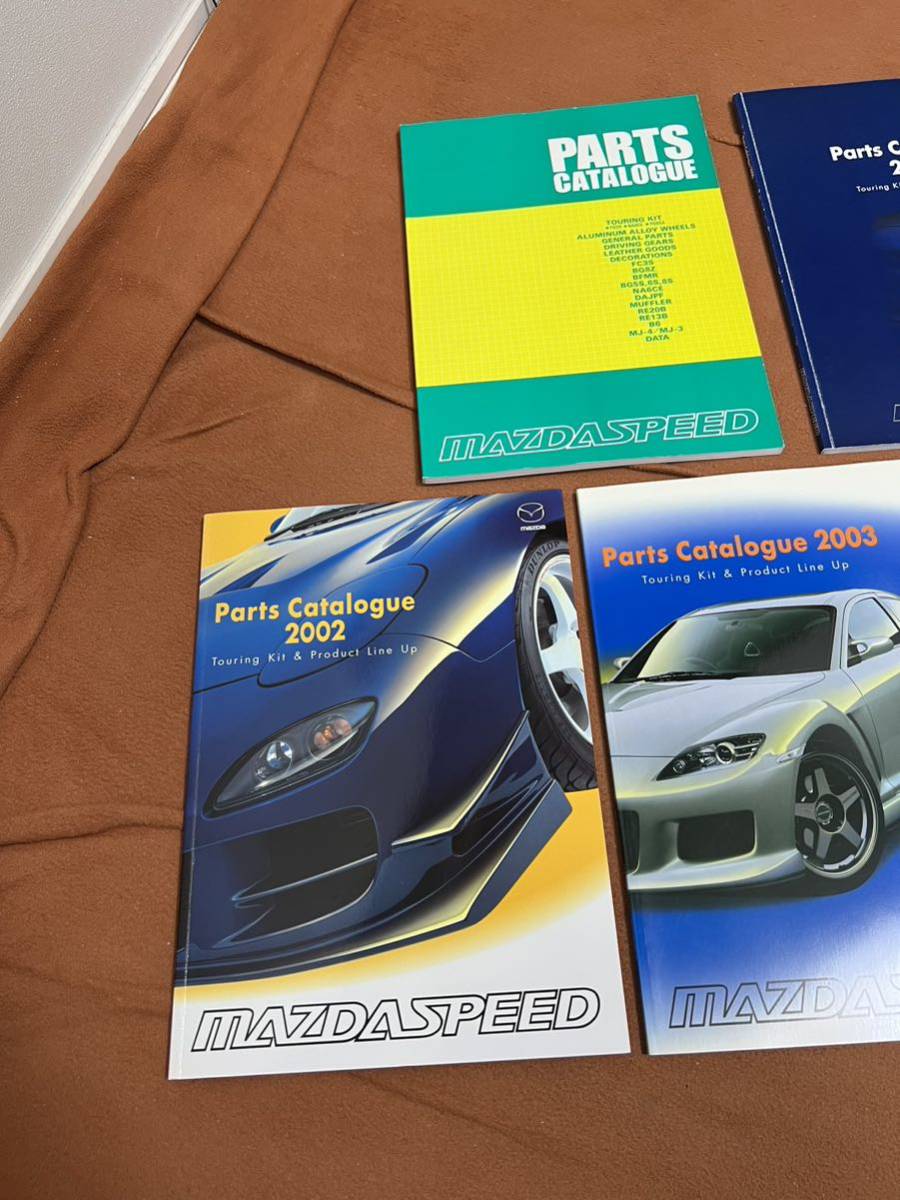  regular goods that time thing genuine article MAZDA SPEED Mazda Speed original 1993 year 2000 year 2002 year 2003 year 2004-2005 year catalog 5 pcs. RX-7 FC FD other 