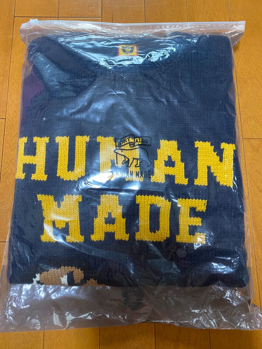 新品未使用 HUMANMADE ニット セーター M サイズ めるる愛用 新品未使用 HUMANMADE ニット セーター M サイズ めるる愛用