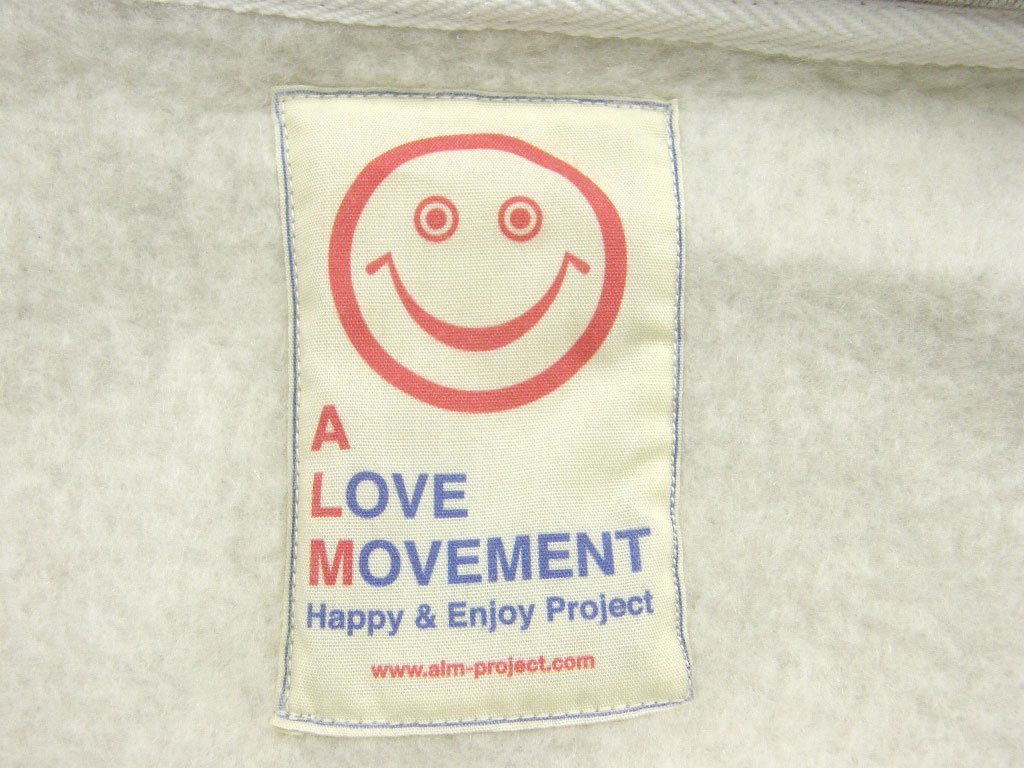 新品 A LOVE MOVEMENT 日本製 アラブムーブメント カシミア パーカー