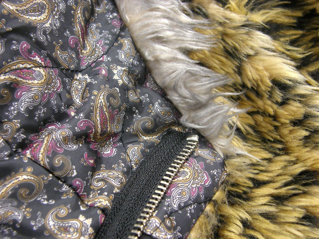  new goods TOWNCRAFT × high performance cotton inside Thermo light [ Leopard pattern ] Alaska pull over fender .- boa fleece autumn winter *342821 Town craft 