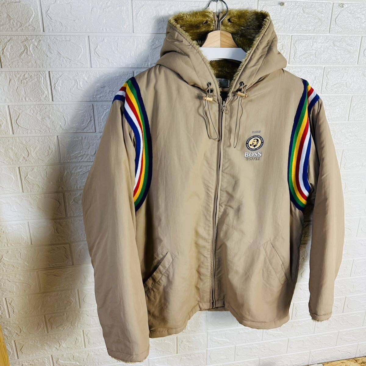 非売品】BOSS サントリー ボスジャン ヴィンテージ ファー 非売品】BOSS サントリー ボスジャン ヴィンテージ ファー