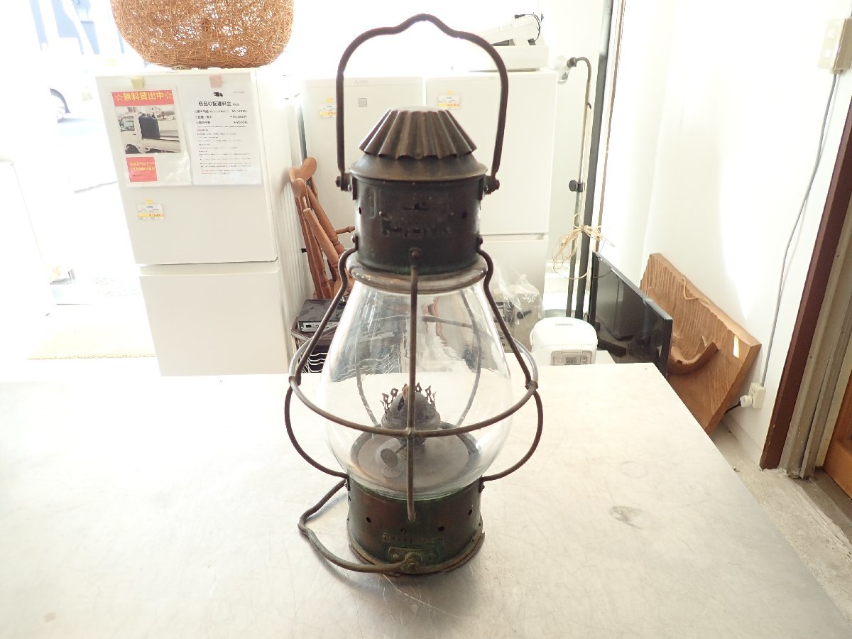 メカニカル 日本船燈 オイルランプ 真鍮 昭和27年 船舶ランプ 昭和