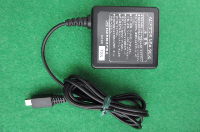  secondhand goods JRC-NBA-9650 DC5V AC adaptor 