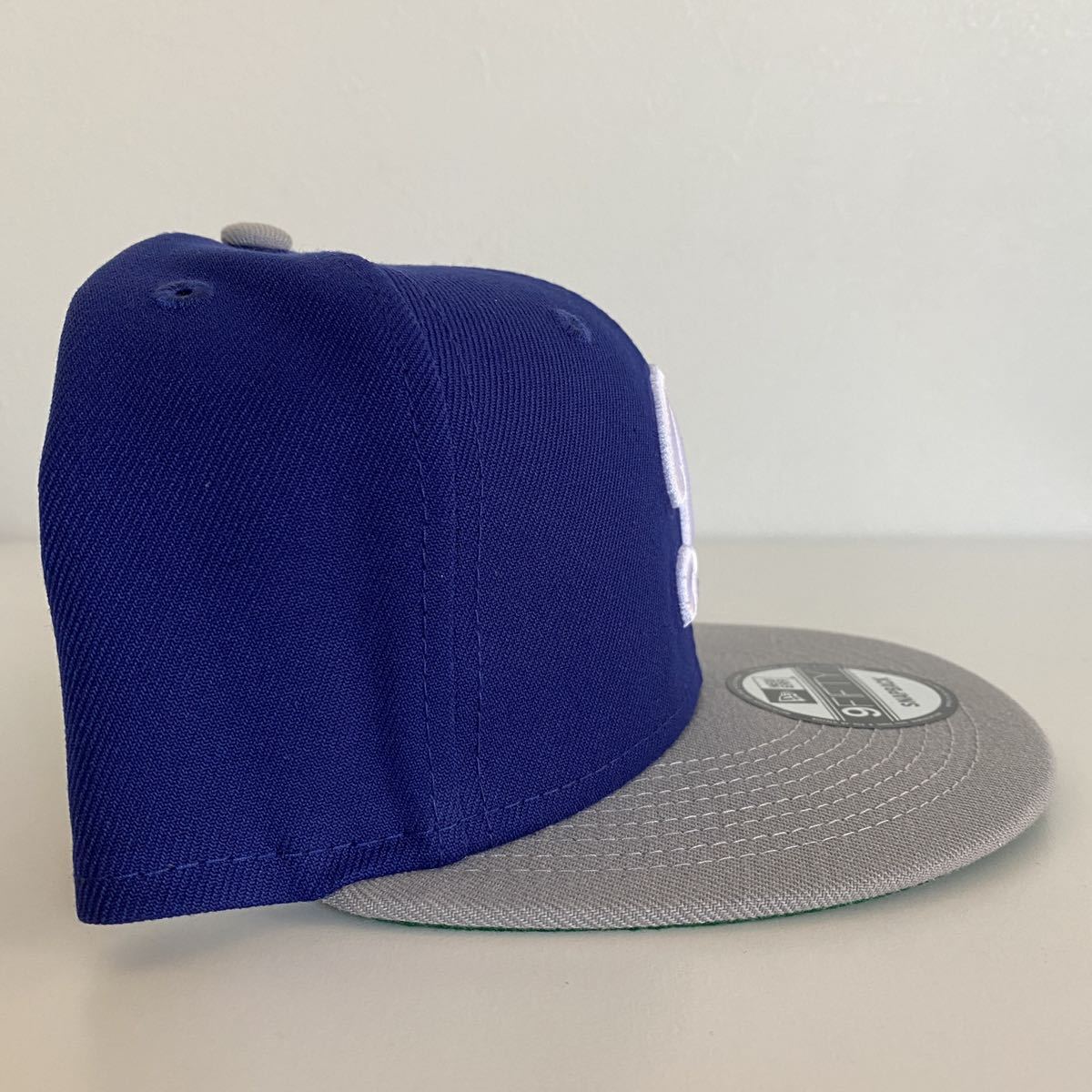 新品 New Era ツバ裏グリーン LA Dodgers 2Tone Blue Grey 新品 New Era ツバ裏グリーン LA Dodgers 2Tone Blue Grey