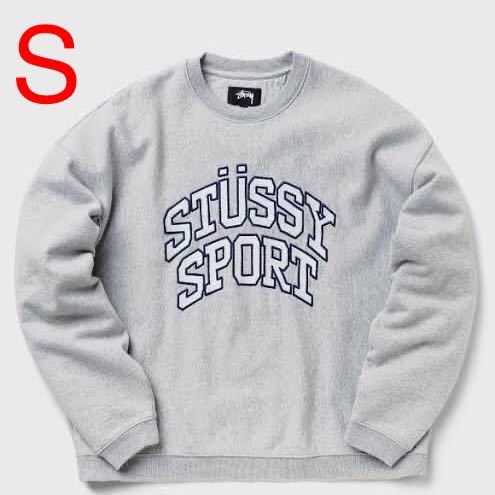 新品】stussyステューシー スウェット トレーナー サイズS グレー 半額
