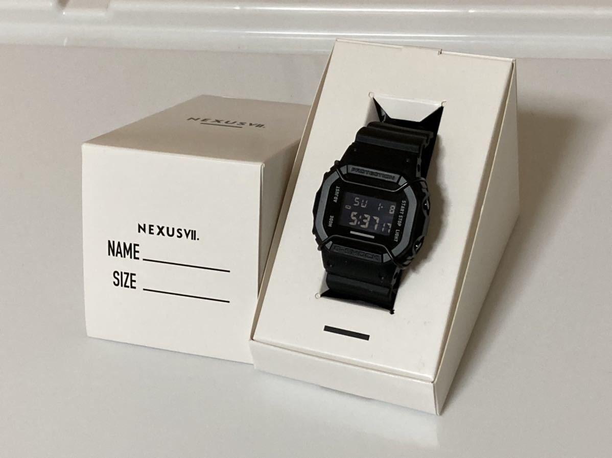 新品 NEXUSVII. x G-SHOCK DW5600NX7URUM27 ネクサスセブン ネクサス7