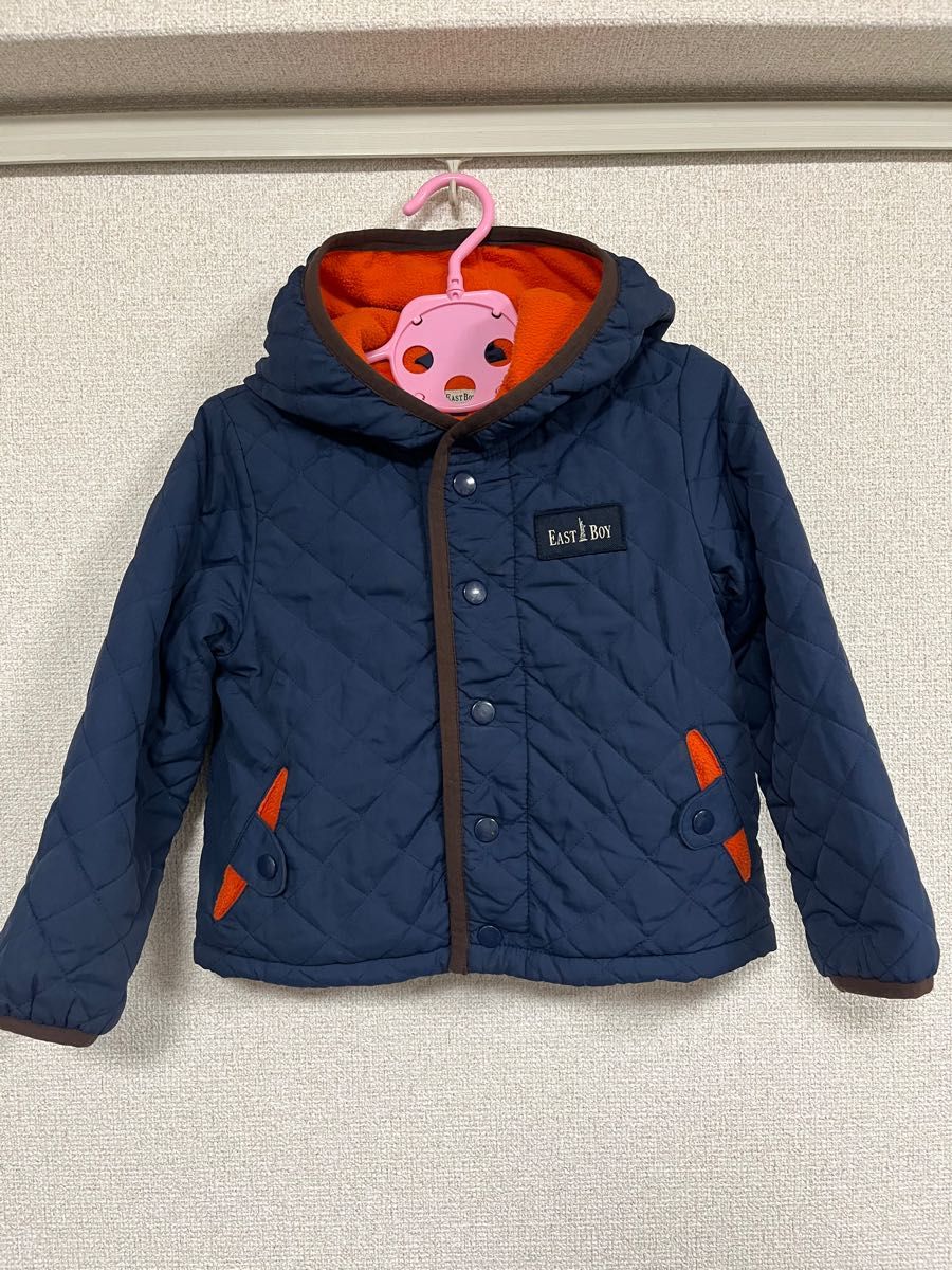 イーストボーイEAST BOY キルティングパーカー男の子アウター110