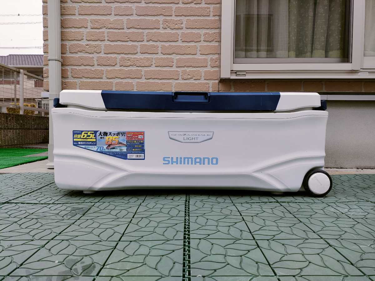 ヤフオク! - シマノ スペーザ ホエール ライト 65L クーラーボック...