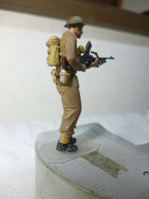 タミヤ1／３５イギリス軍歩兵カスタム完成品２_画像7