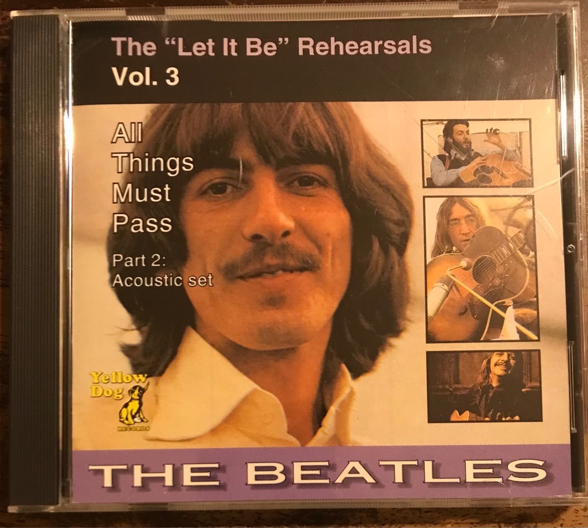 稀少UKオリジナル1st美盤2桁ジョージハリスンビートルズBeatlesレコード 超稀少 Yellow Dog歴史的名盤 ビートルズ「レットイットビー」高