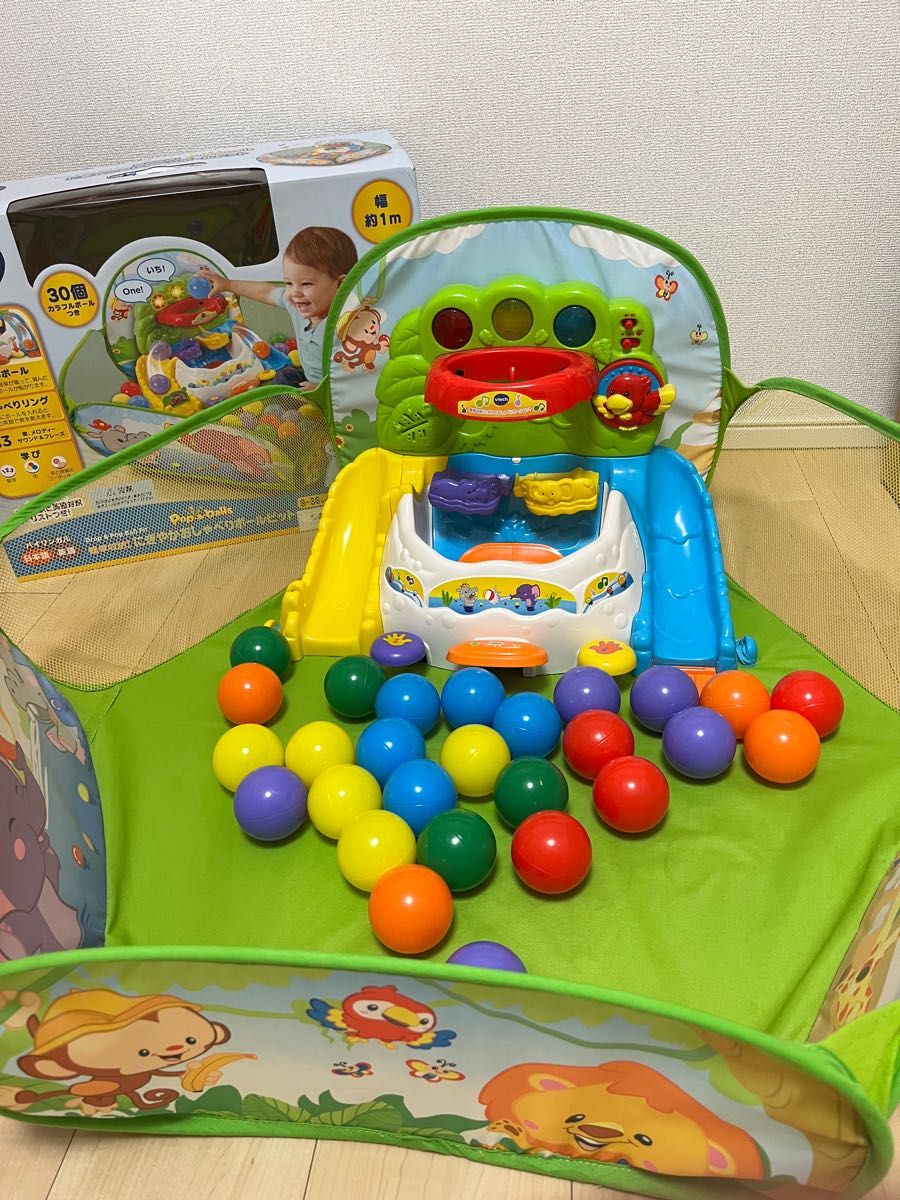 おもちゃ にぎやかおしゃべりボールピット vtech|PayPayフリマ にぎやかおしゃべりボールピット vtech トイザらス購入 ボールプール