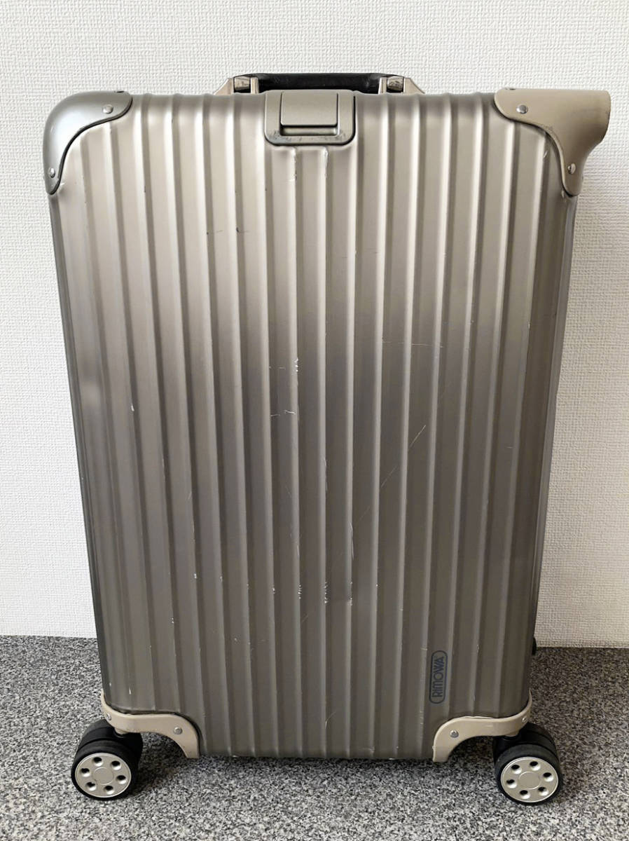 RIMOWA リモワ TOPAS トパーズ プレミアム 4輪 今ならほぼ即納！ 45288