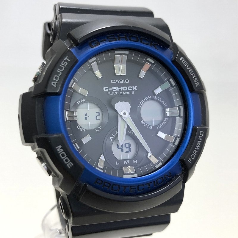 ヤフオク! - 美品 CASIO カシオ G-SHOCK 電波ソーラー腕時...