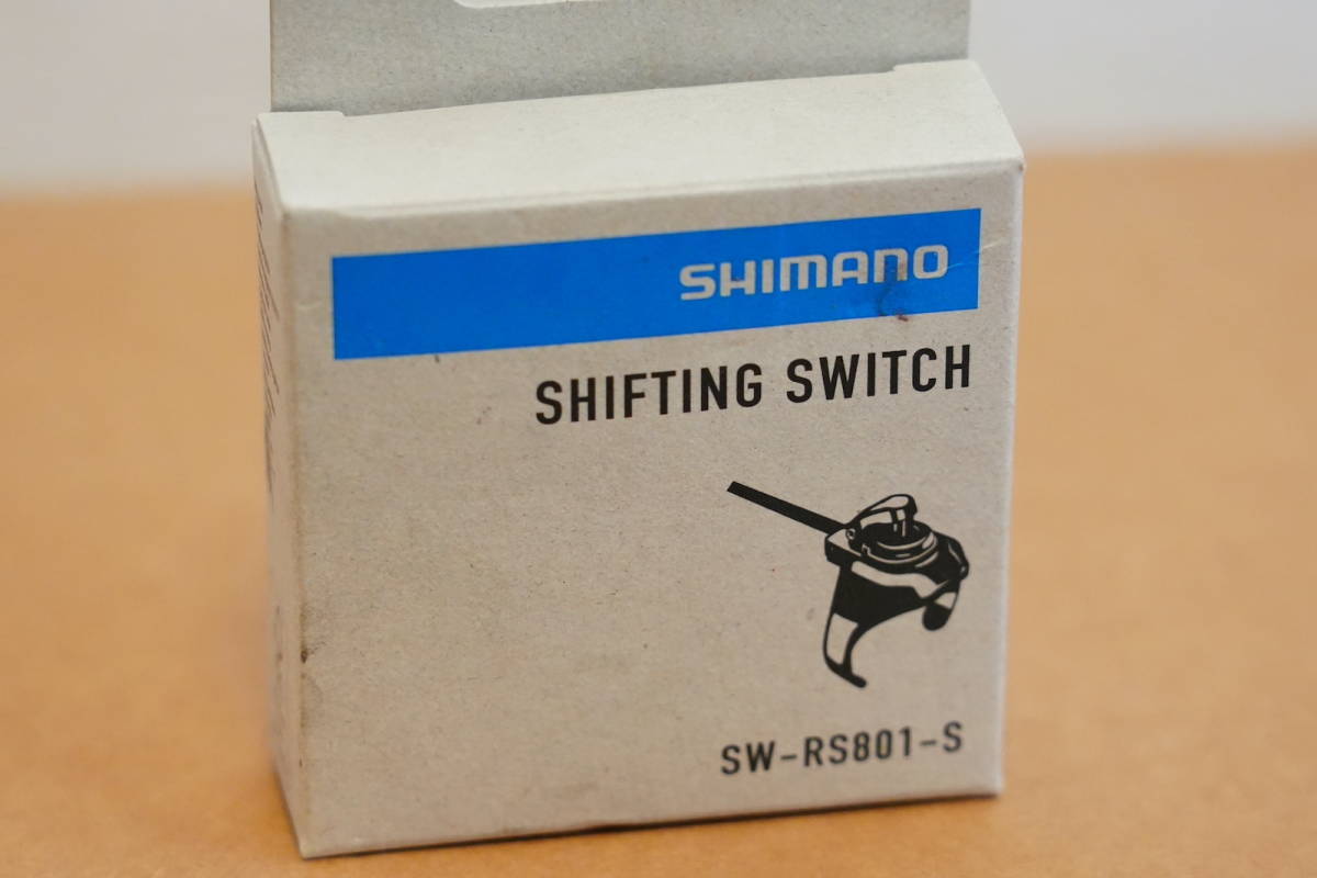 シマノ SHIMANO SW-RS801-S サテライトシフター ドロップ 12S用 Di2 左右 シフトスイッチセット スプリンタースイッチ ケーブル長 100ｍｍ_画像2