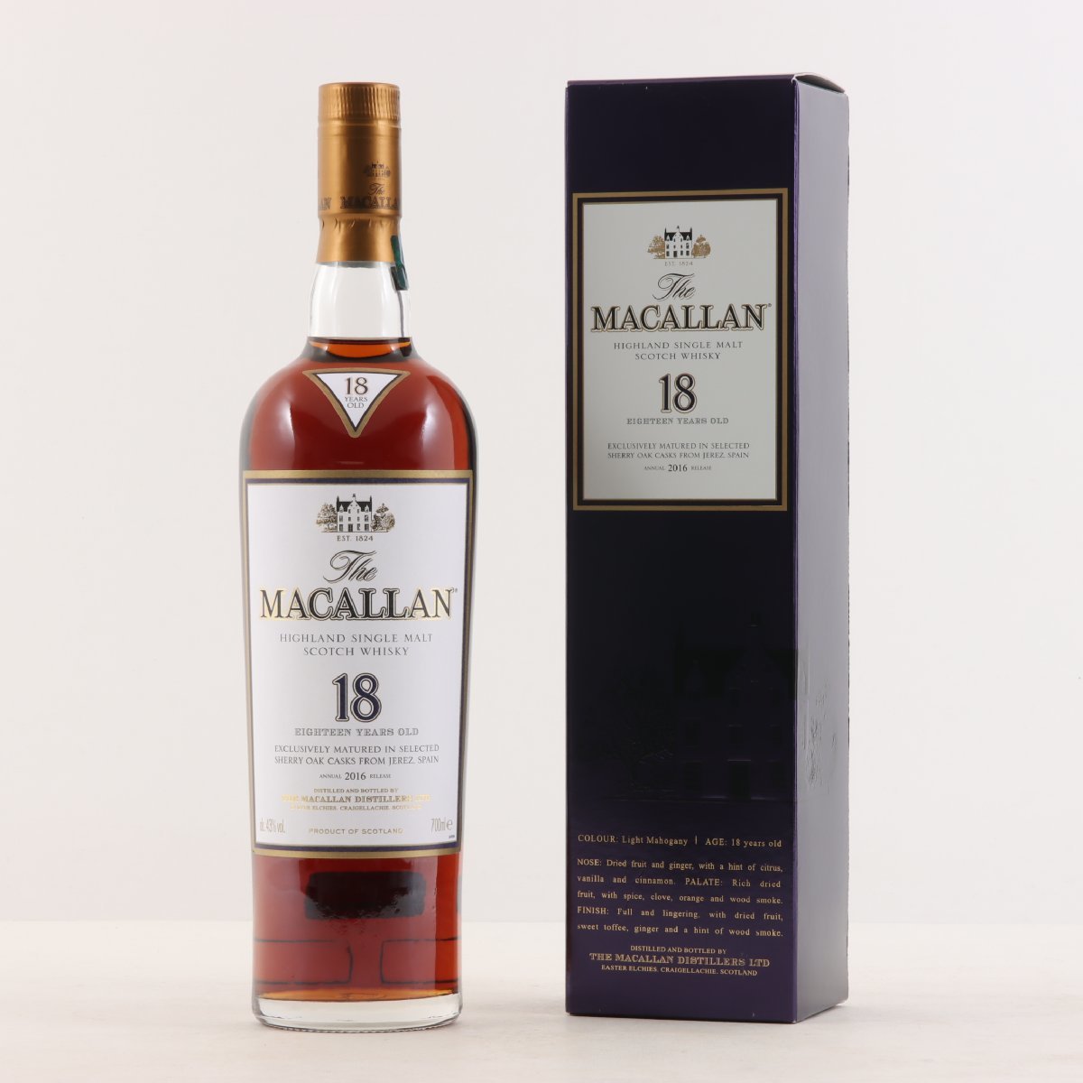 未開栓】マッカラン 18年 シェリーオーク 2016 The MACALLAN | tspea.org