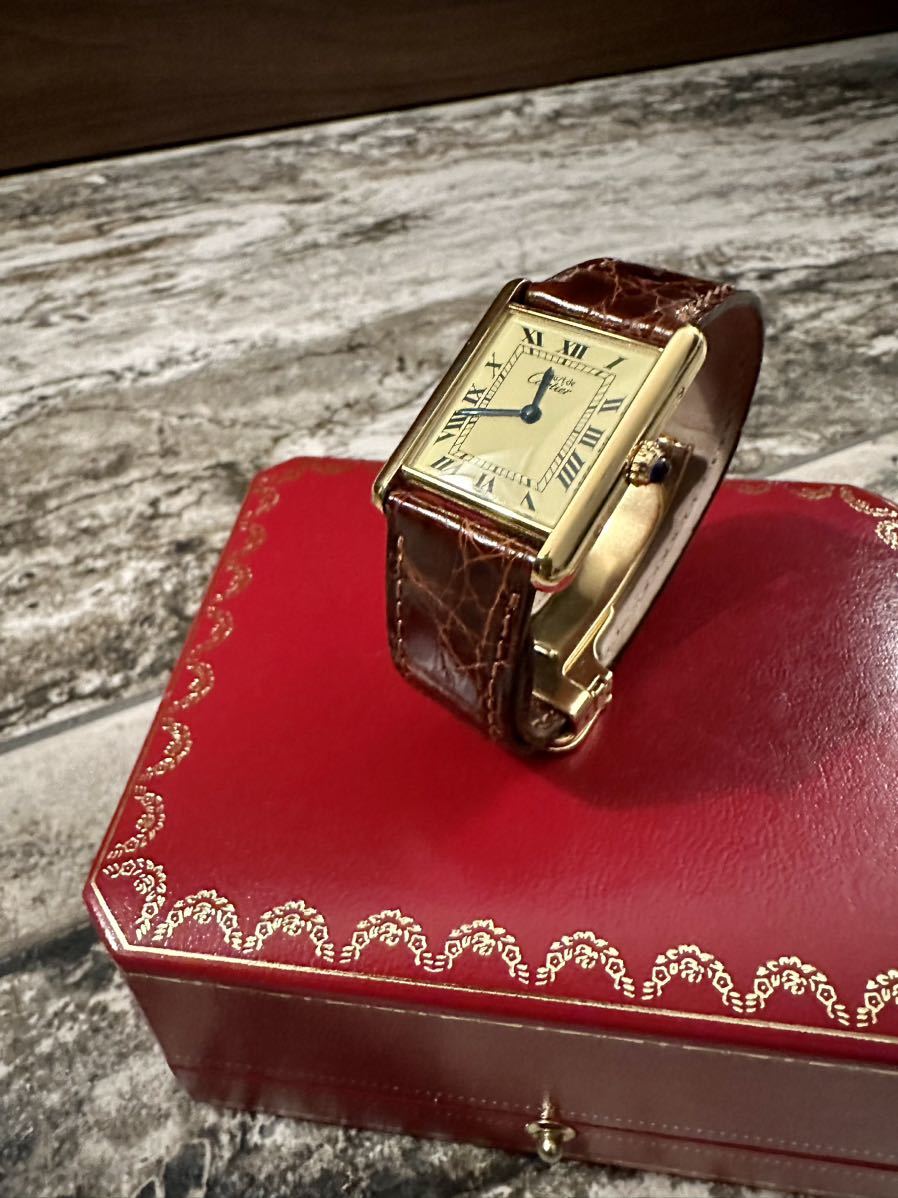 希少】美品 Cartier カルティエ タンク ビンテージ時計 www.anac-mali.org