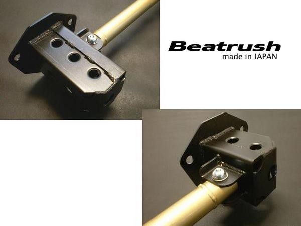 [LAILE/ Laile ] Beatrush rear frame end bar Subaru Impreza WRX STi GVB/GRB Forester SH5 [S86020PB-RA]