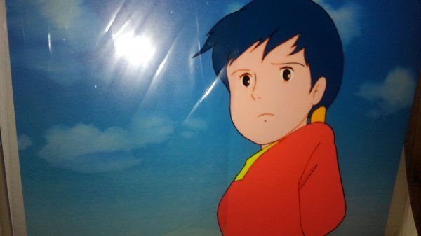 未来少年コナン ラナ 日本アニメサービス複製セル画 Yahoo!オークション - 未来少年コナン ラナ複製セル画背景カラー