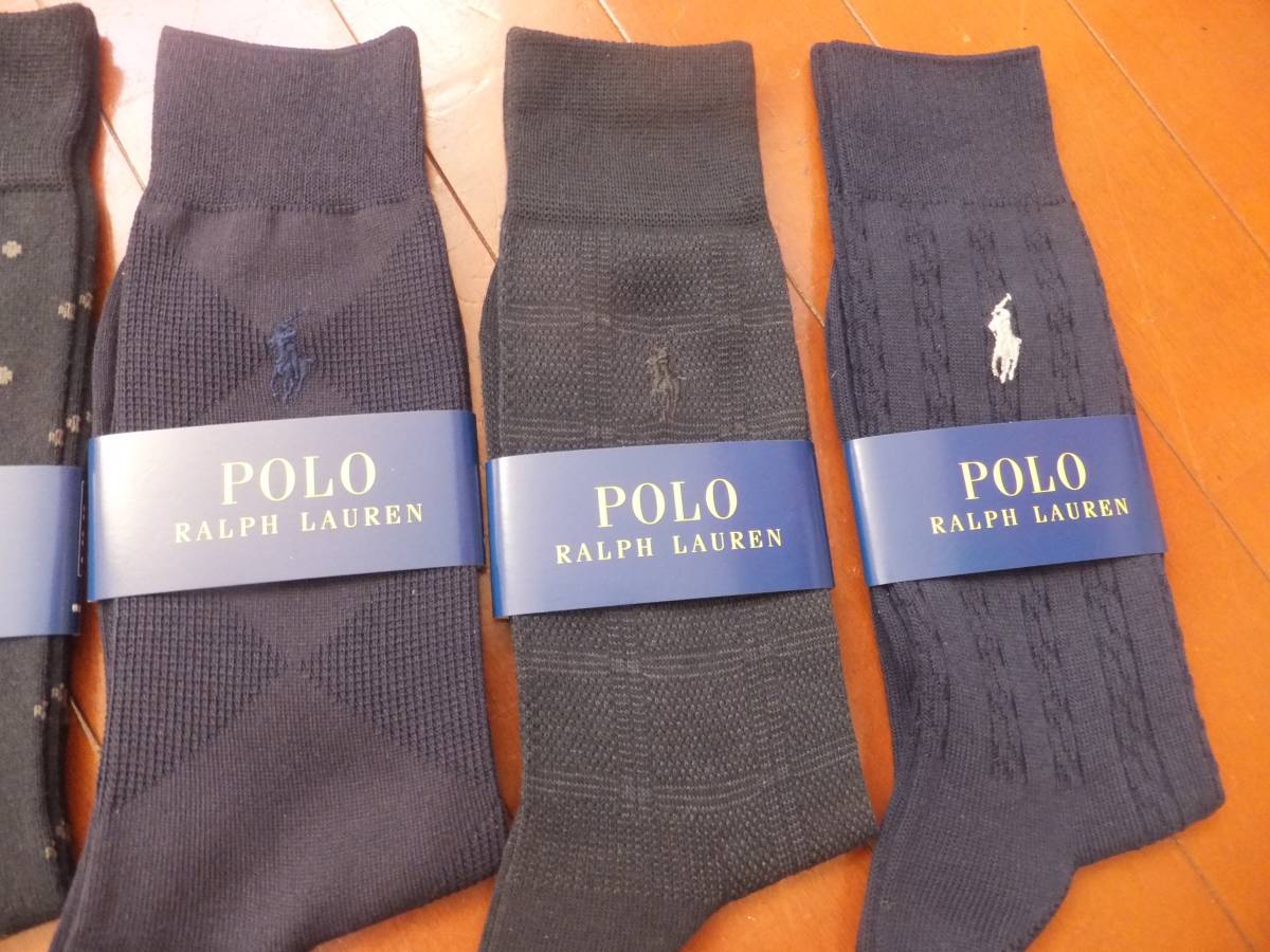 $ unused goods Ralph Lauren. socks 5 pair z