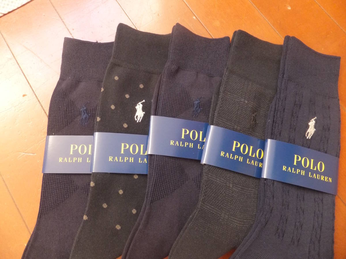 $ unused goods Ralph Lauren. socks 5 pair z
