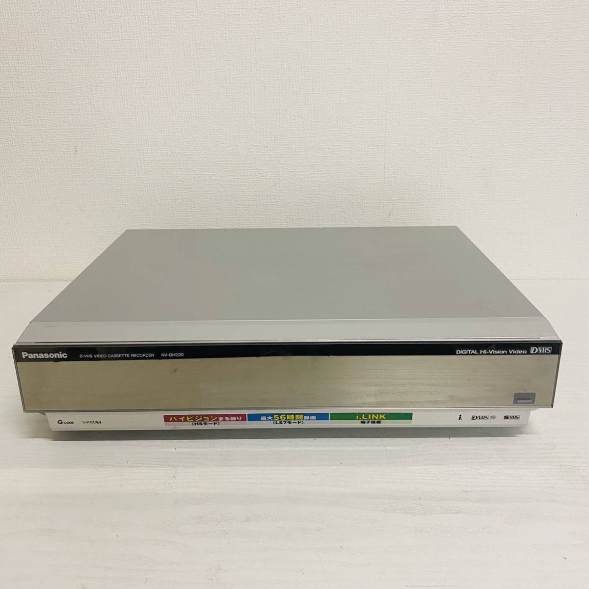ジャンク Panasonic D-VHSビデオデッキ ビデオカセットレコーダー NV 