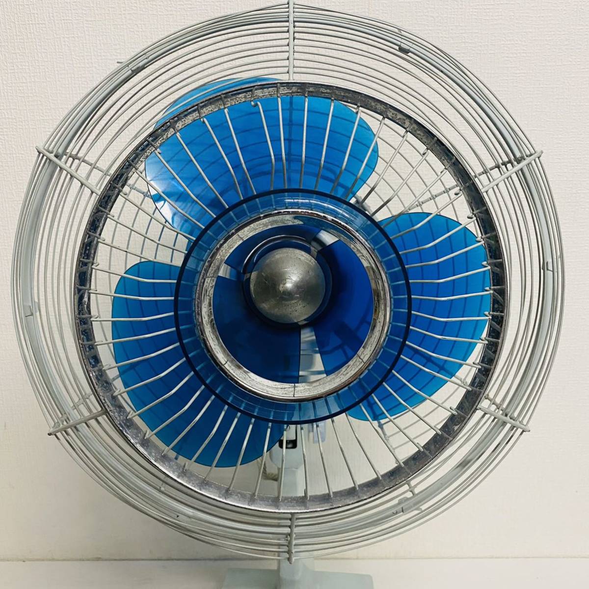 National ナショナル レトロ 扇風機 F-30FE ELECTRIC FAN 昭和レトロ 動作品 現状品の画像2