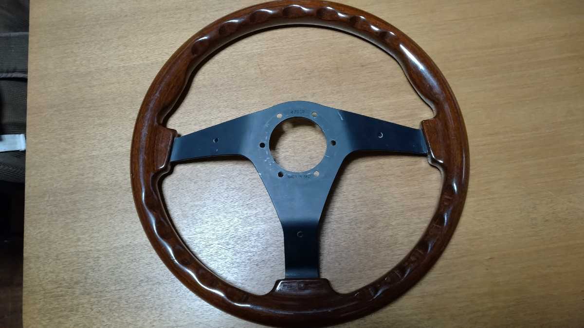 * large price decline! Nardi? steering wheel wooden steering wheel? including nationwide carriage .!!