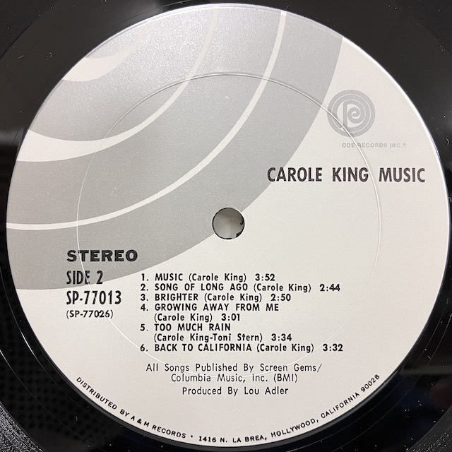 ☆即決 Carole King / Music r12636 米オリジナル キャロル・キング