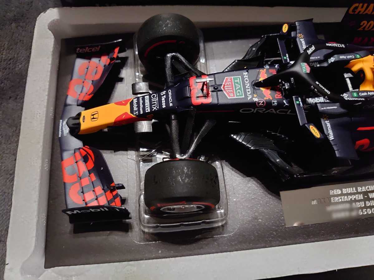 MVショップ別注》ミニチャンプス 1/18 RB16B F1 アブダビGP 優勝 M