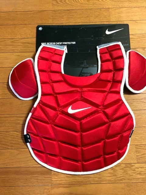 激レア稀少品★アメリカ国内キャッチャープロ・大学リーグ専用限定発売☆最高級☆USA NIKE☆チタン製マスク＋プロテクター☆新品未使用品_画像10