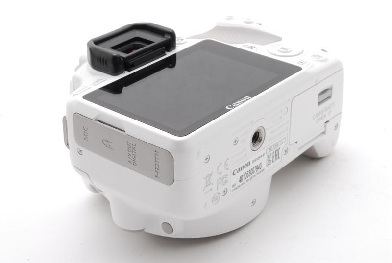 Canon キヤノン EOS Kiss X7 ホワイト レンズキット 新品SD32GB付き