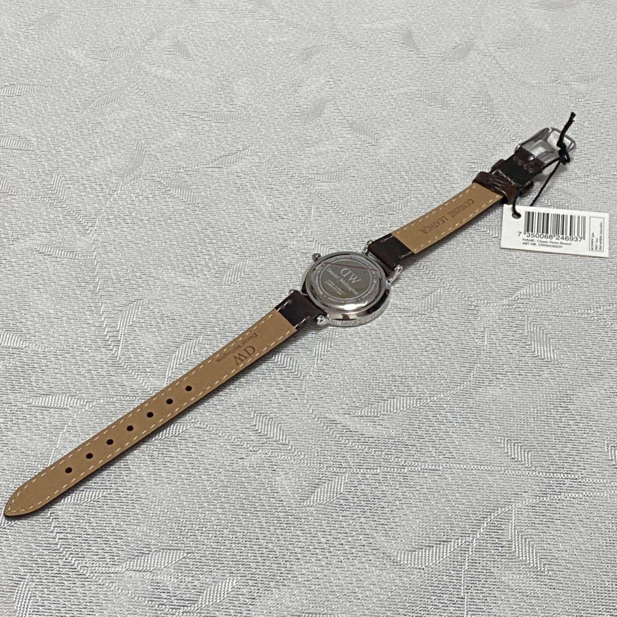 メーカー直送】 Daniel Wellington ダニエルウェリントン 黒 シルバー