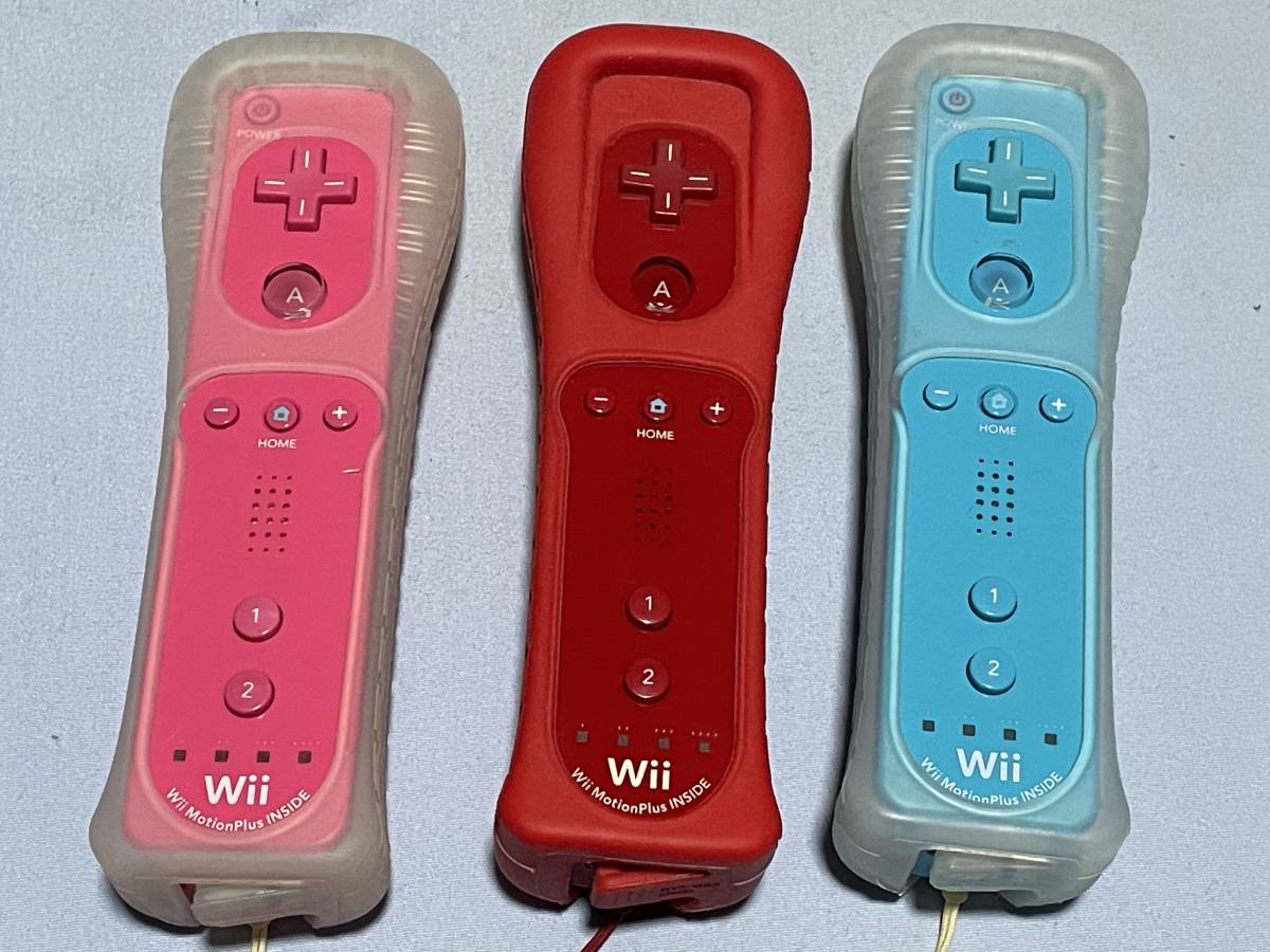wii セット　リモコンピンク付き