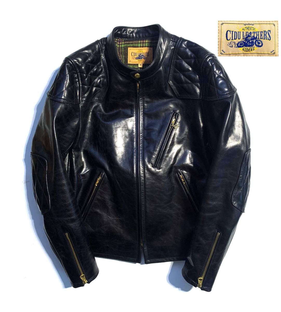 Yahoo!オークション - 最高級【馬革】CIDU LEATHERS パデッド レザー...