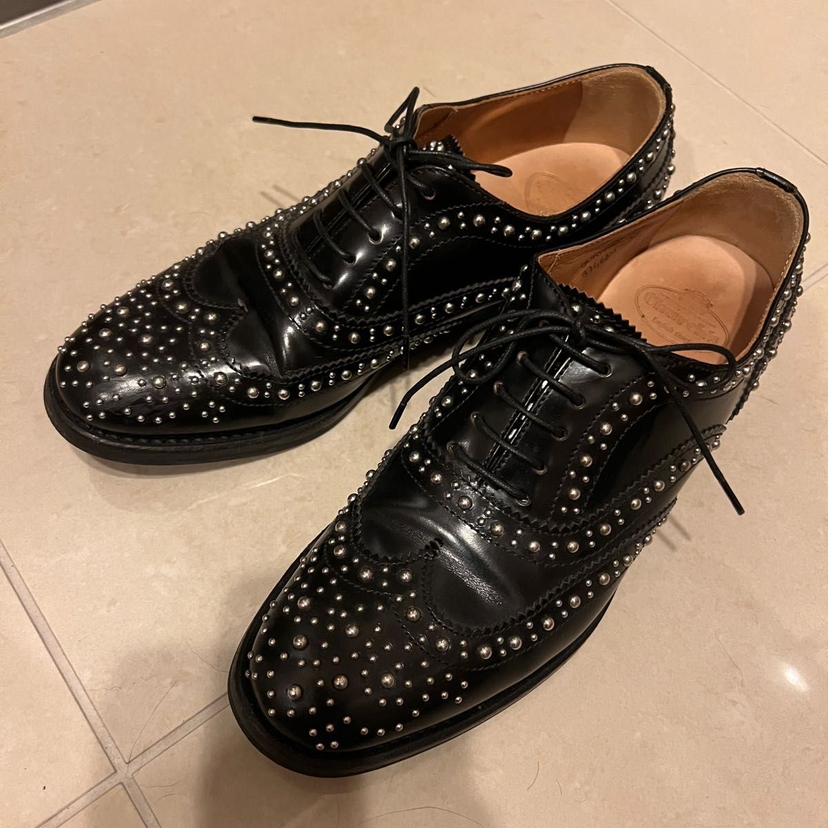 Church's BURWOOD MET ブローグシューズ 新入荷 37%割引 helux.ai