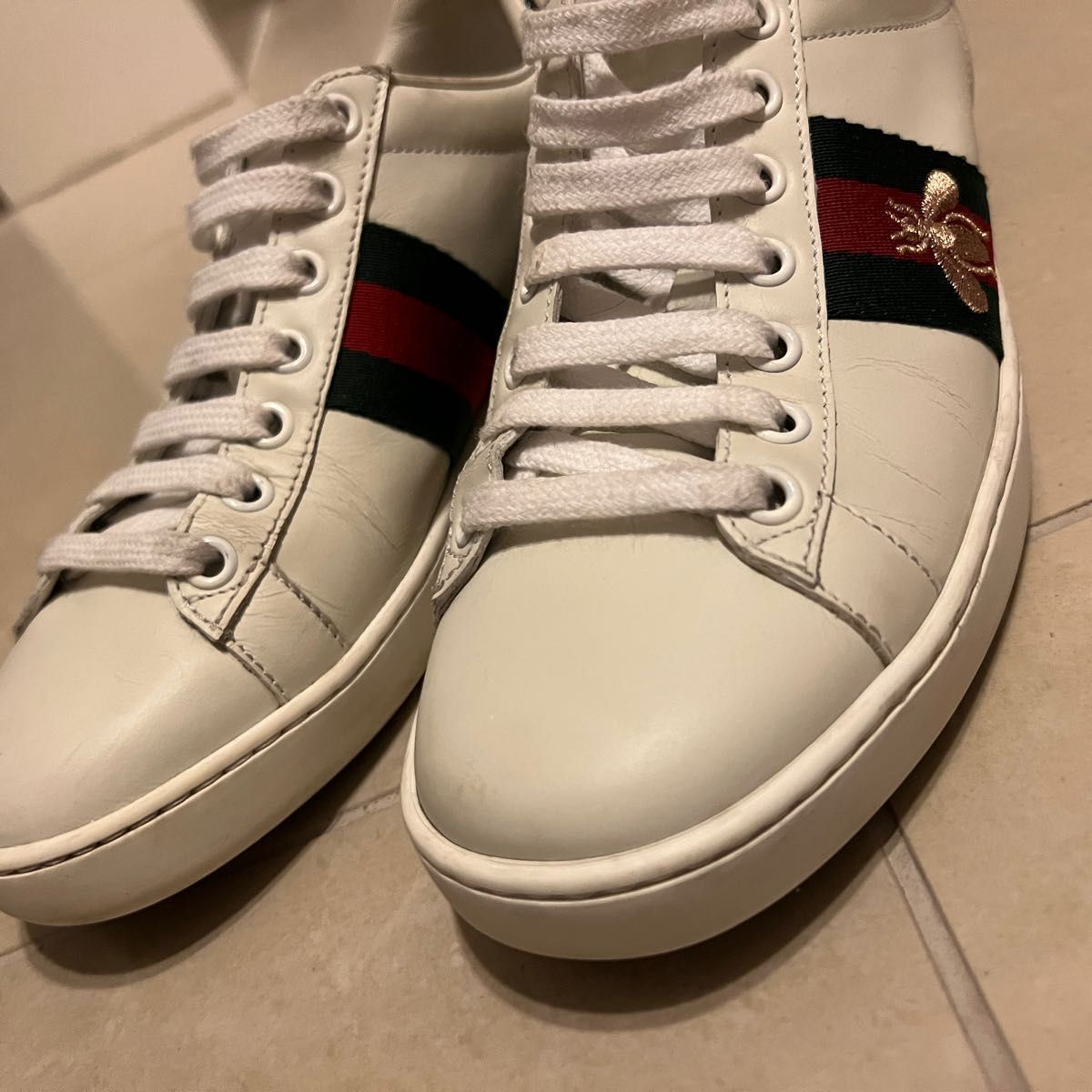 GUCCI エンブロイダリー付き ウィメンズ スニーカー | noonanwaste.com
