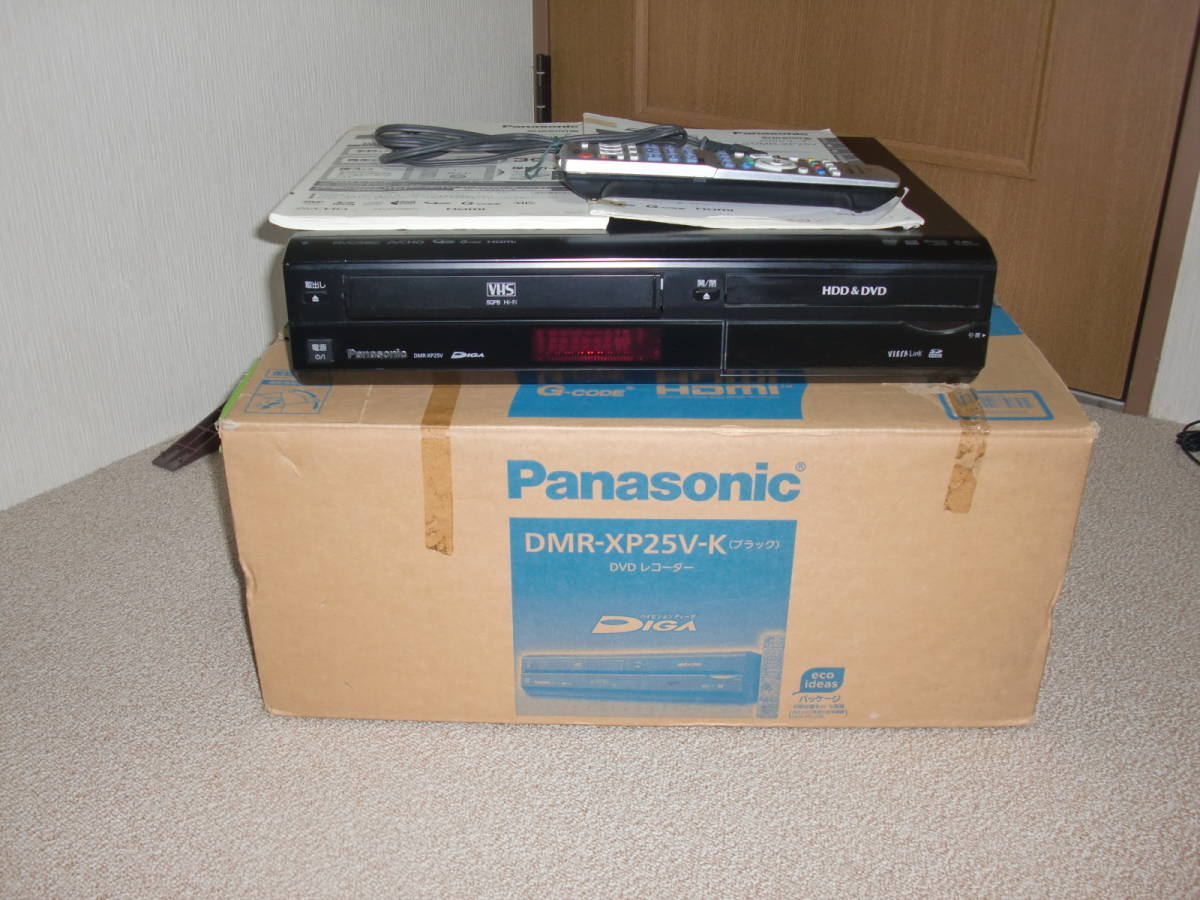 Yahoo!オークション - DIGA DMR-XP25Vパナソニック 250GB Yahoo!オークション - DIGA DMR-XP25Vパナソニック 250GB