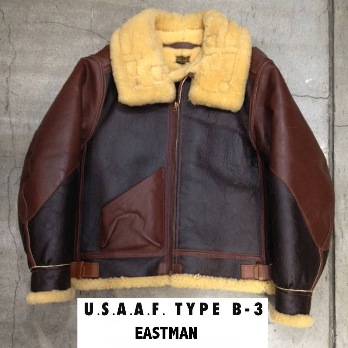 Yahoo!オークション - Eastman イーストマン社 Type B-3 Jacket Yahoo!オークション - Eastman イーストマン社 Type B-3 Jacket