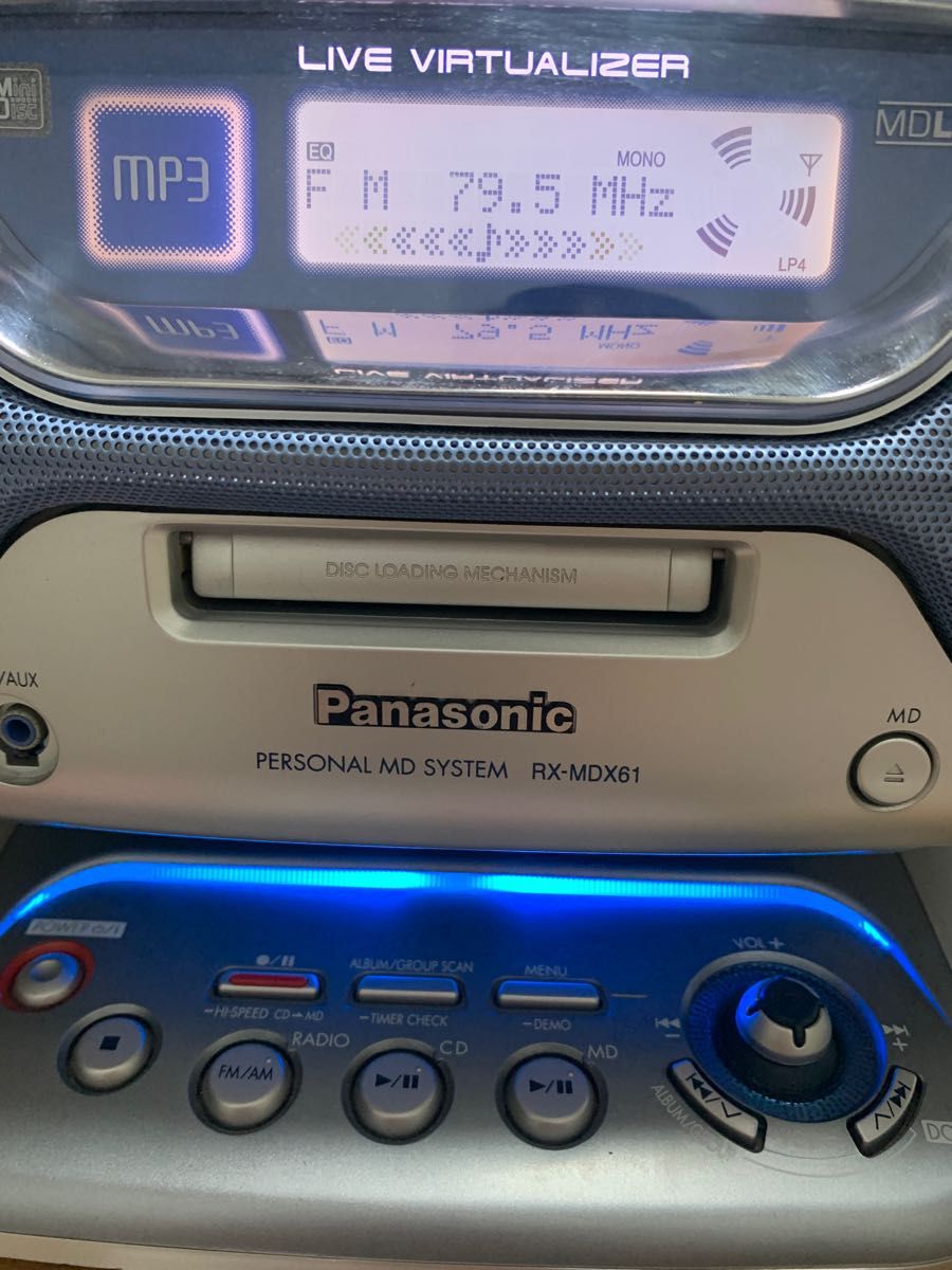 Panasonic/パナソニック MDLP対応 MD/CDラジカセ|Yahoo!フリマ Panasonic/パナソニック MDLP対応 MD/CDラジカセ|Yahoo!フリマ