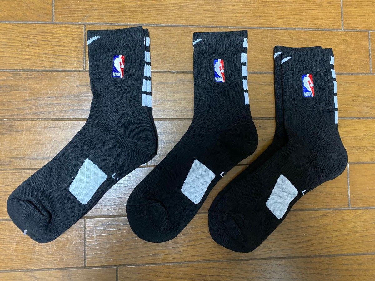 ナイキ NIKE NBA バスケットボール ソックスメンズフリーサイズ3点セット｜PayPayフリマ