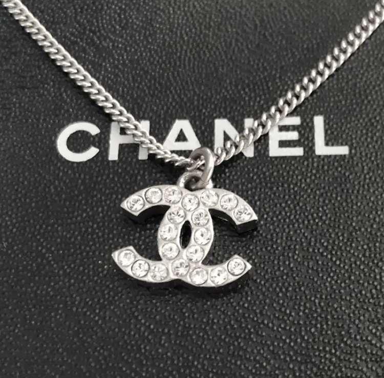 織り柄チェック CHANEL シャネル 人気・定番 ラインストーン ココ