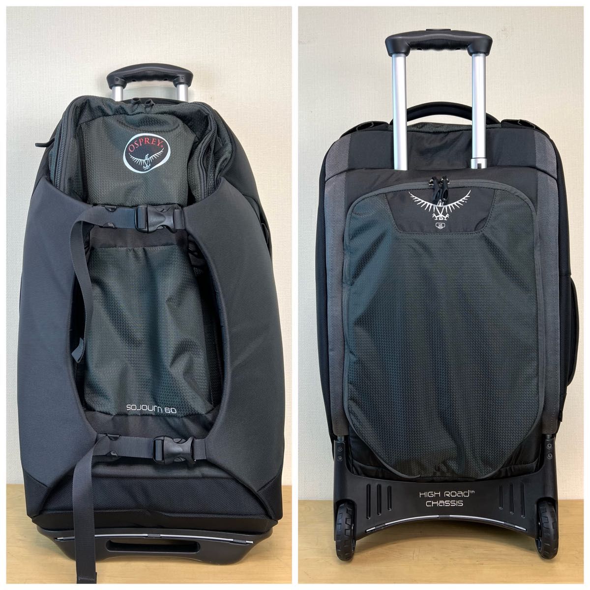 美品 高機能】OSPREY SOJOURN60 オスプレー ソージョン60 美品 高機能】OSPREY SOJOURN60 オスプレー ソージョン60