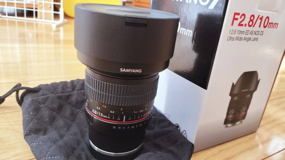 超広角 美品 単焦点 SAMYANG サムヤン 広角 超広角 レンズ 10mm F2.8