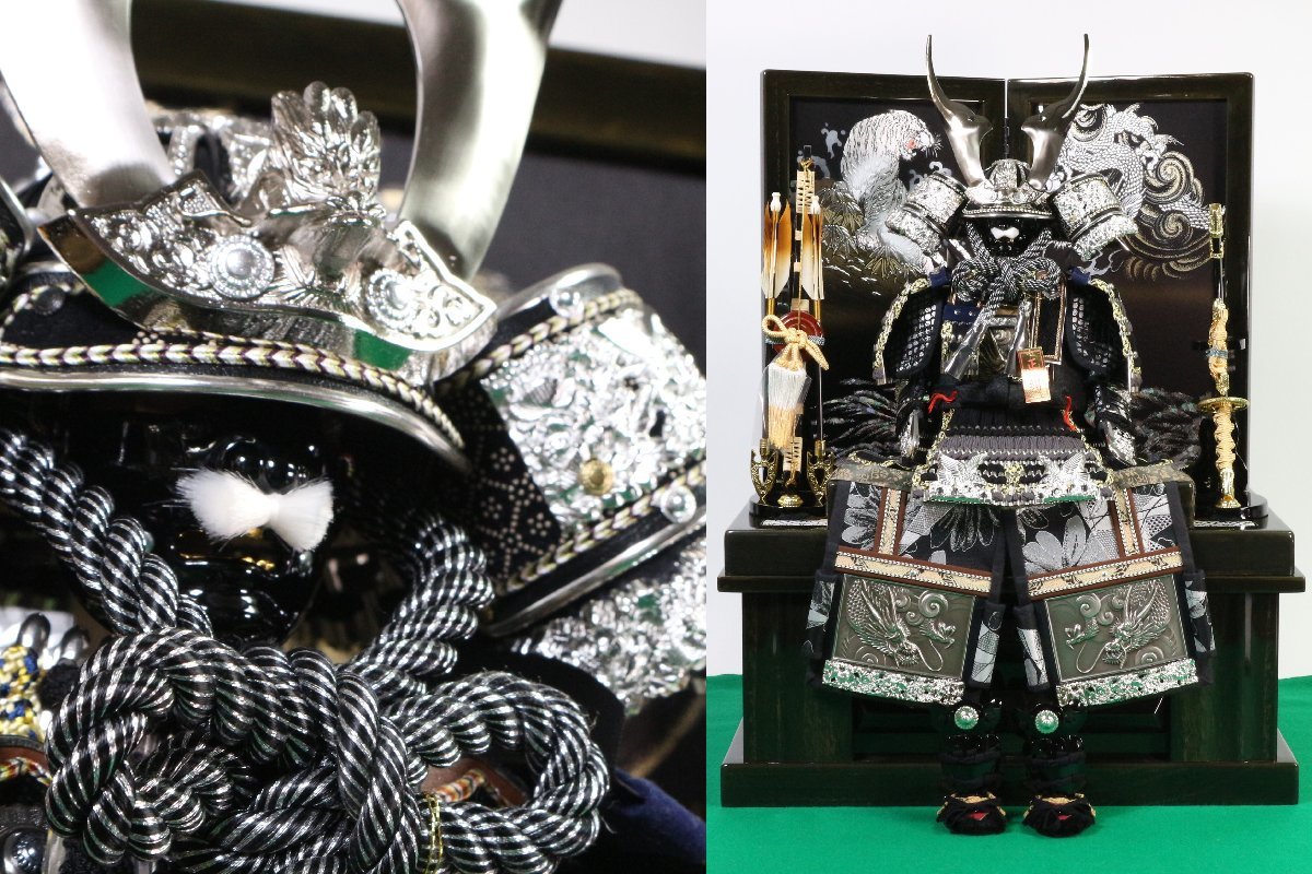 甲冑師 一龍 「聖翔」 重鉢 重面頬 重臑当 豪勇飾芯木 美飾面芯木 七号