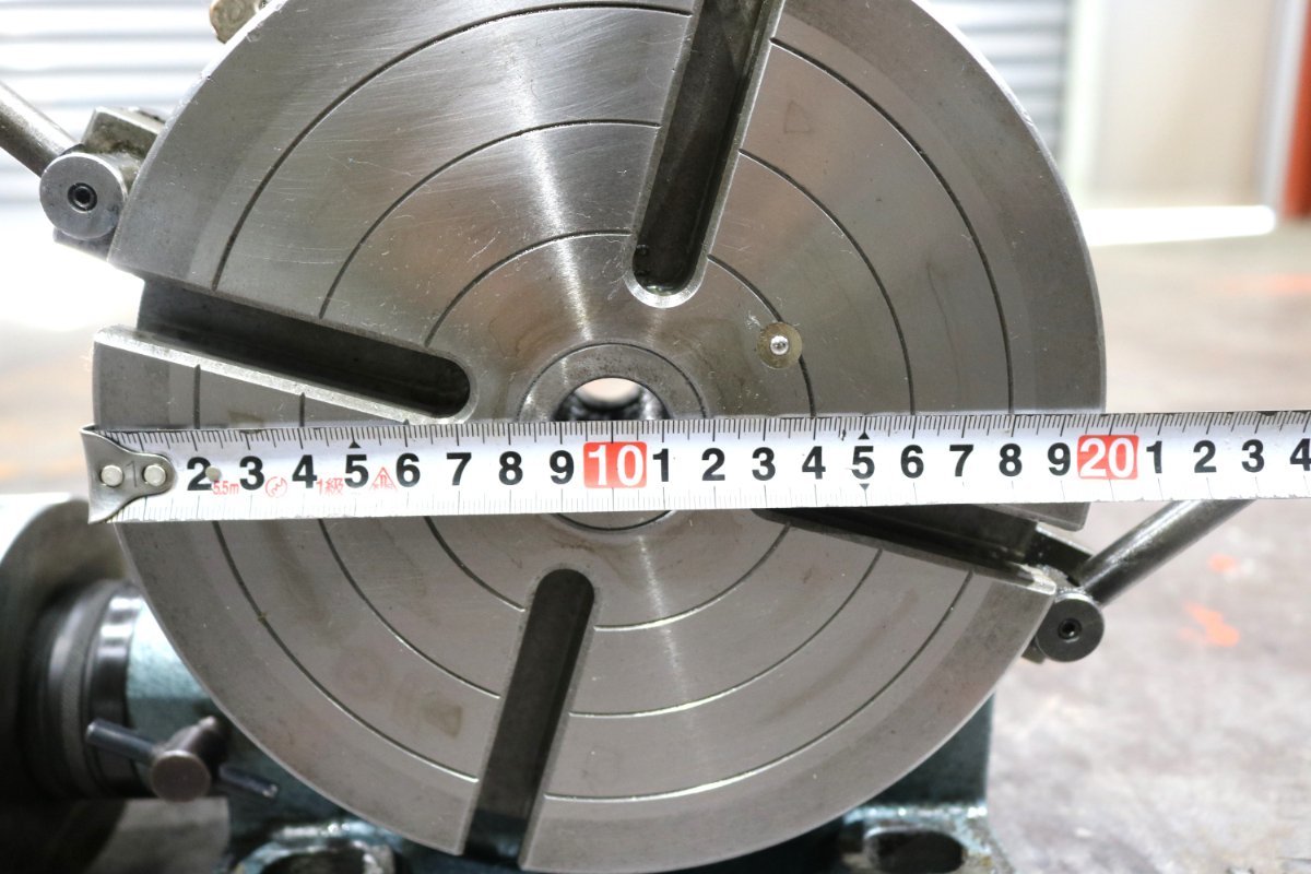 オンライン限定商品】 《3294》NEWS 旋盤 ロータリーテーブル 大和工機